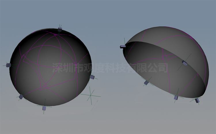 网投担保网大型球幕影院 裸眼3D效果立体电影