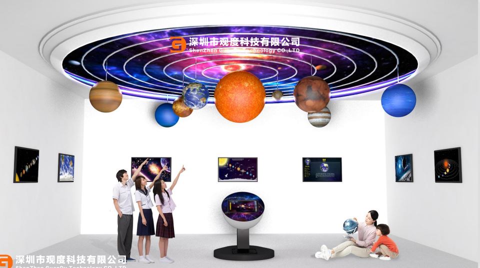 八大行星模型公转演示仪